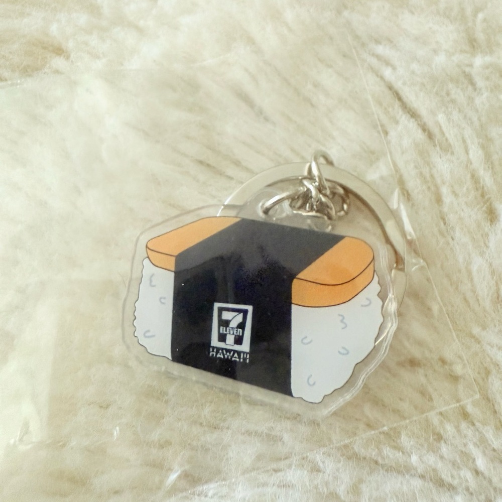 Exclusive 7-Eleven Hawaii Musubi Keychain delivery only special